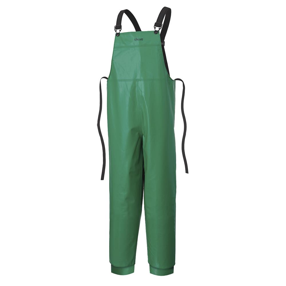 CA-43® FR Chemical/Acid Resistant Bib Pants - PVC/Poly - No Reflective Tape