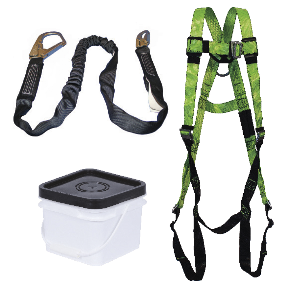 Contractor Fall Protection PIP Kits - POY Lanyard - Snap & Form Hooks