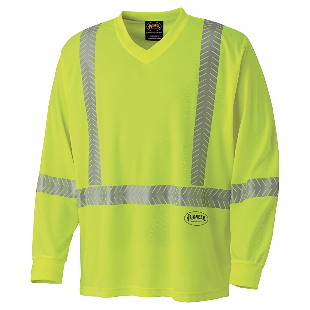CoolPass® Hi-Vis Long Sleeved Safety Shirts - Pioneer