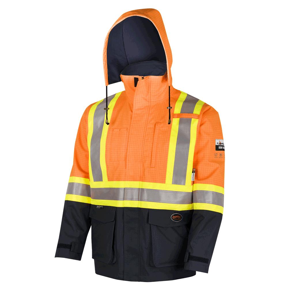 Defender® Hi-Vis Anti-Static Safety Jackets - Pioneer