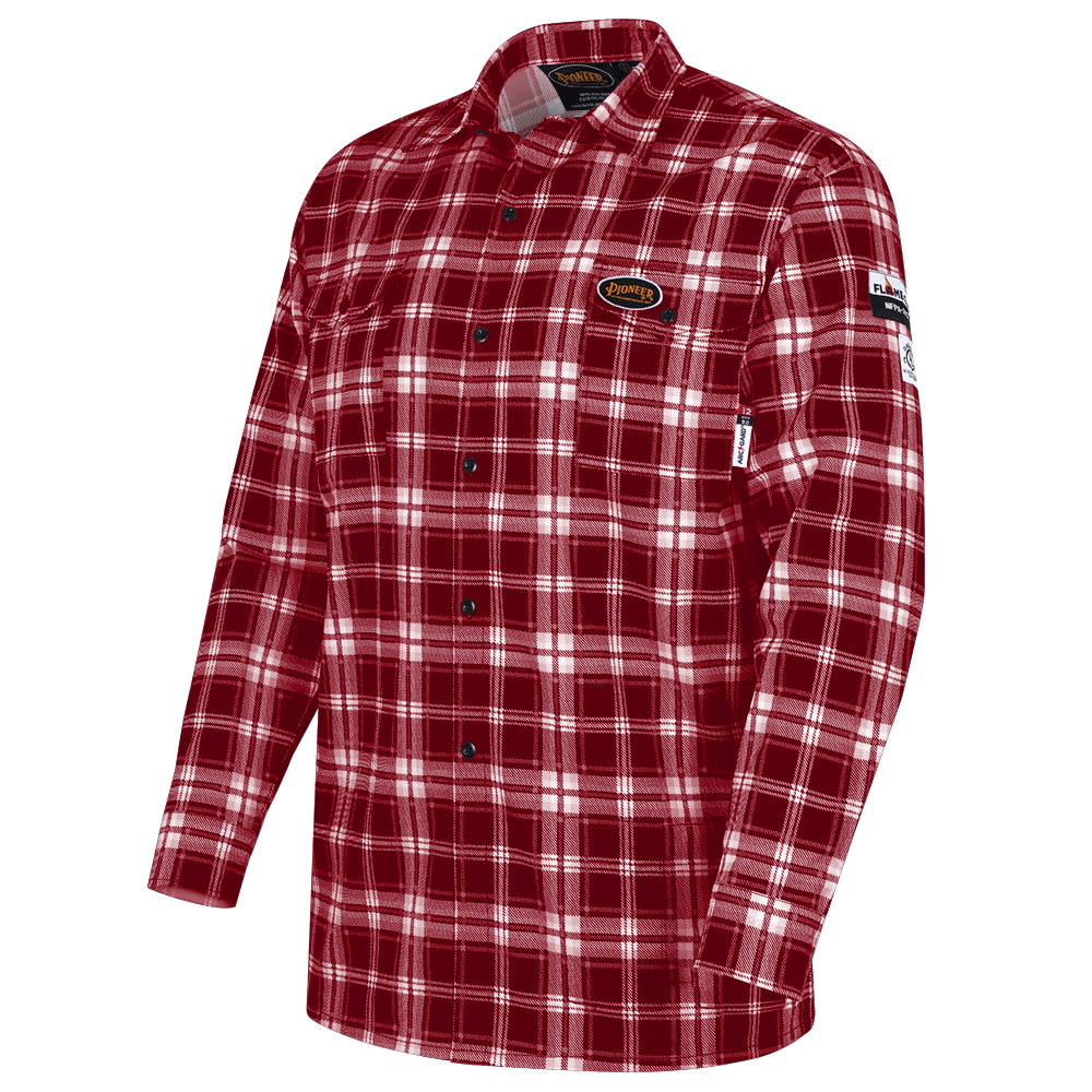 Flame-Gard® Buttoned Safety Shirts - Pioneer