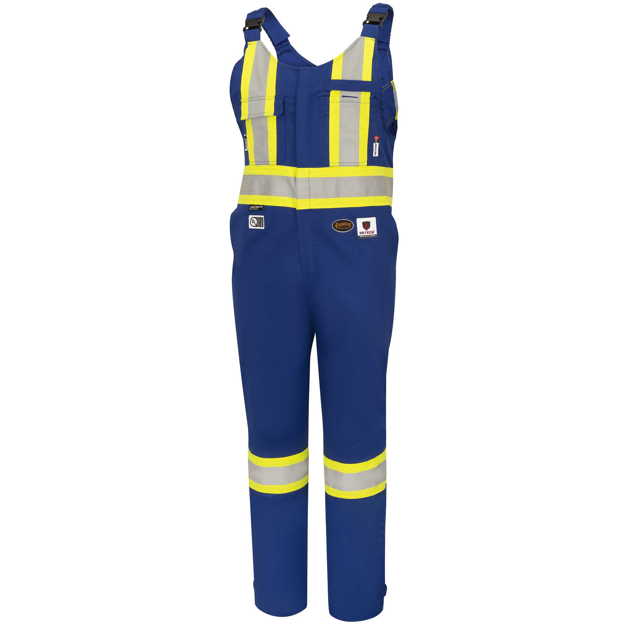 FR-Tech® 88/12 - Arc Rated 7 oz Hi-Viz Safety Overalls - Royal