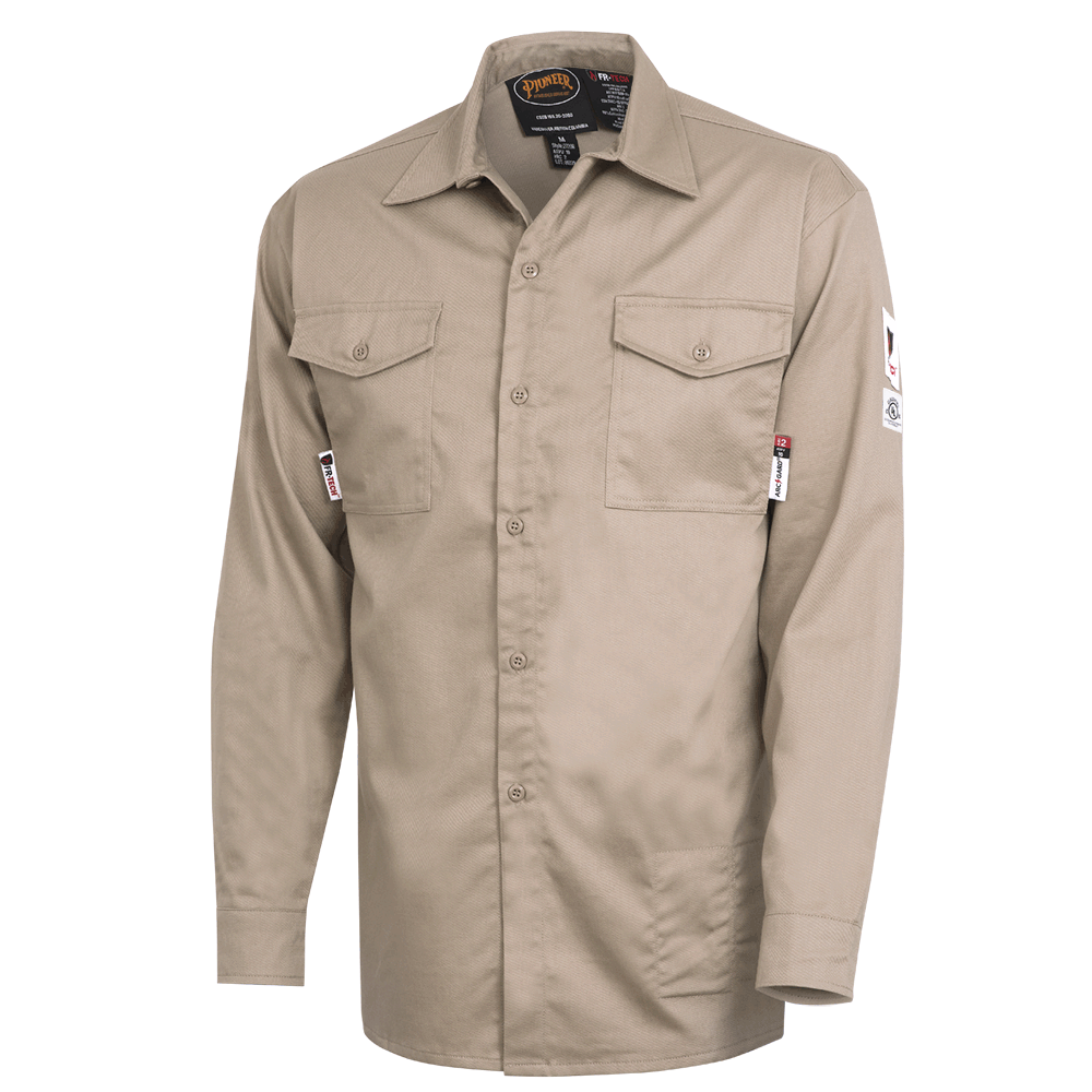 FR-Tech® Flame-Resistant Collared Safety Shirt - Pioneer