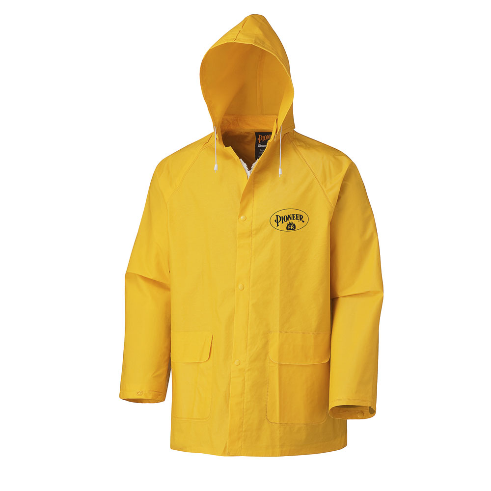 FR Waterproof Jackets - PVC/Poly/PVC