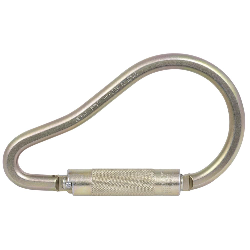 Hardware - Carabiners - Zinc Plated Steel - 2" Gate Openning