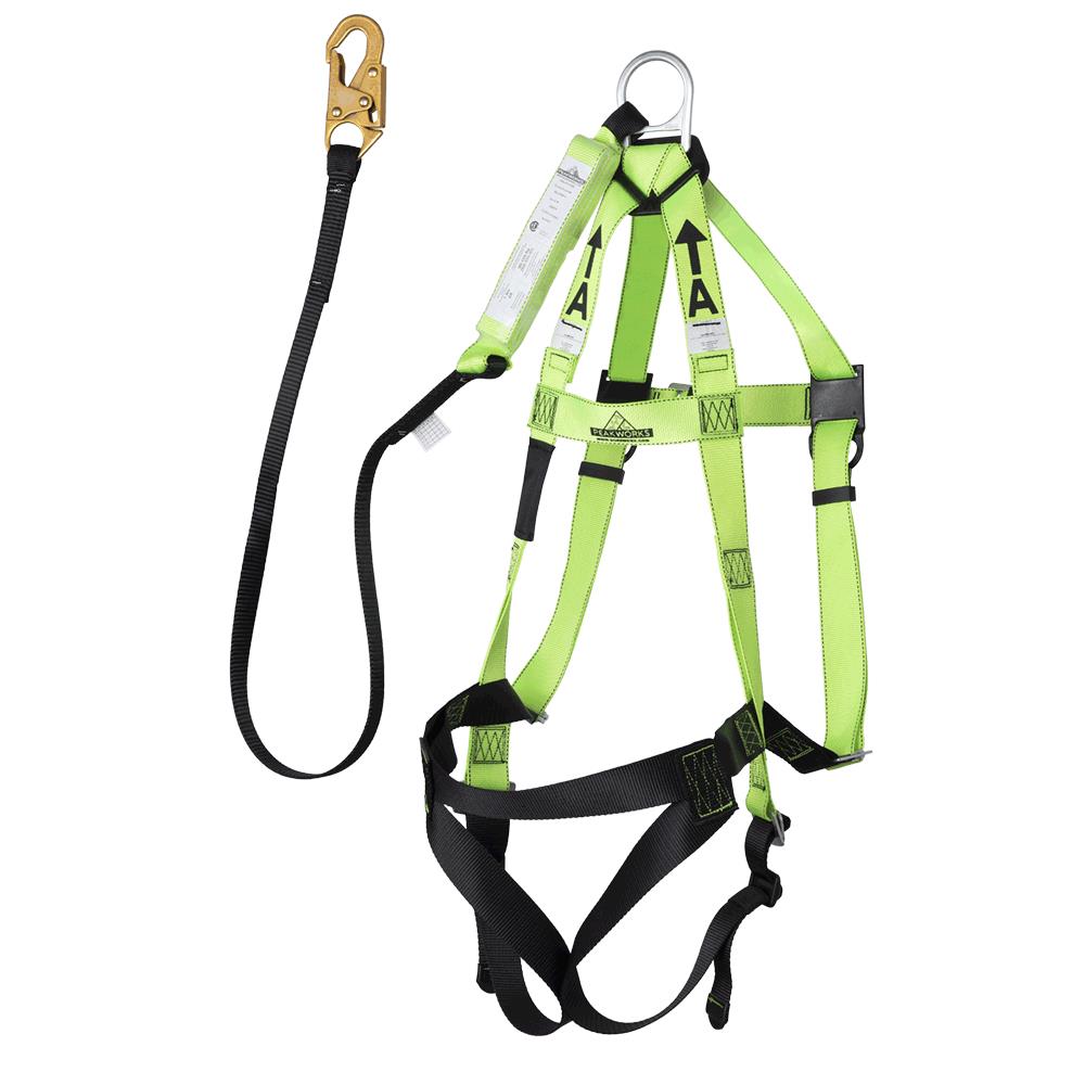 Harness/Lanyard Integral Combos - 6' (1.8 m)
