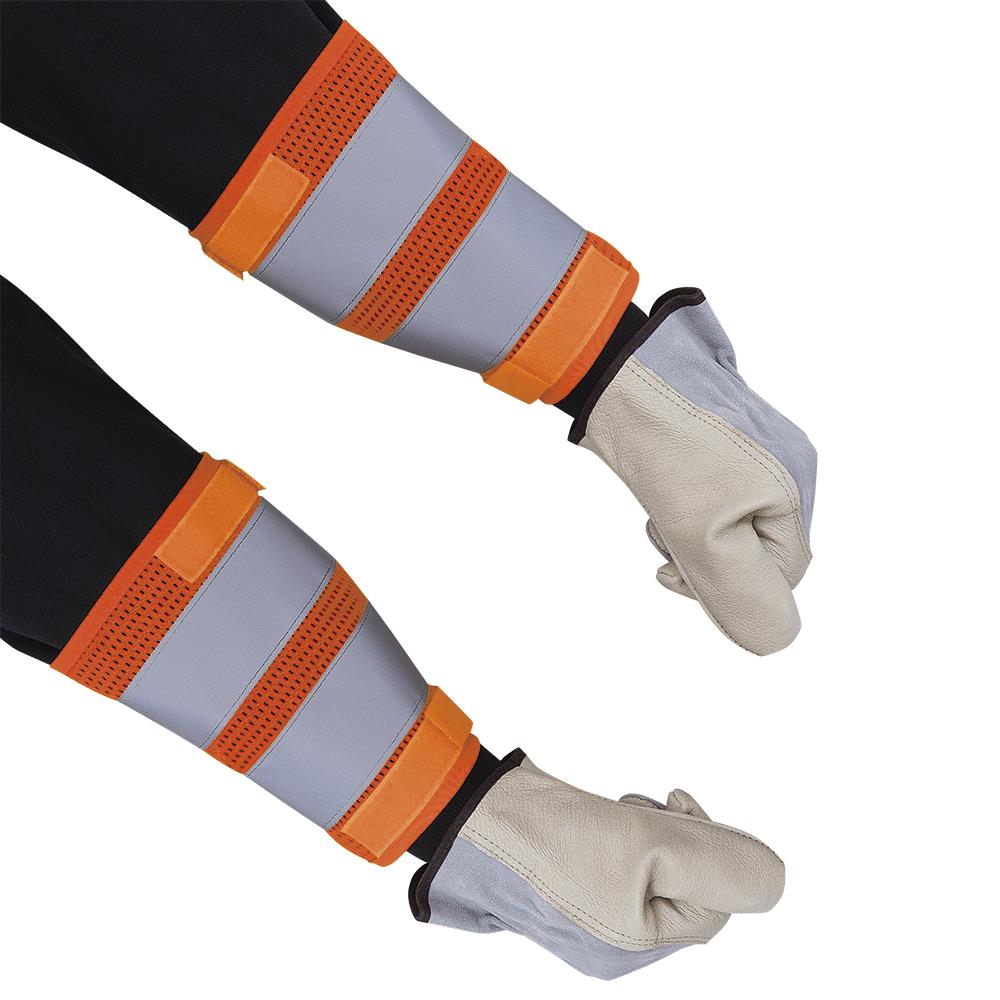 Hi-Viz 8" Traffic Cuffs - Orange (pair)