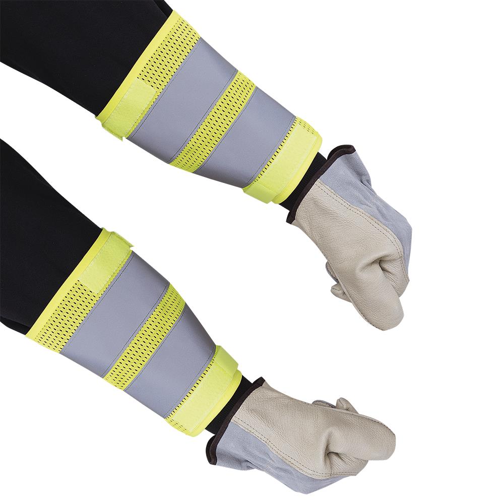Hi-Viz 8" Traffic Cuffs - Yellow/Green (pair)