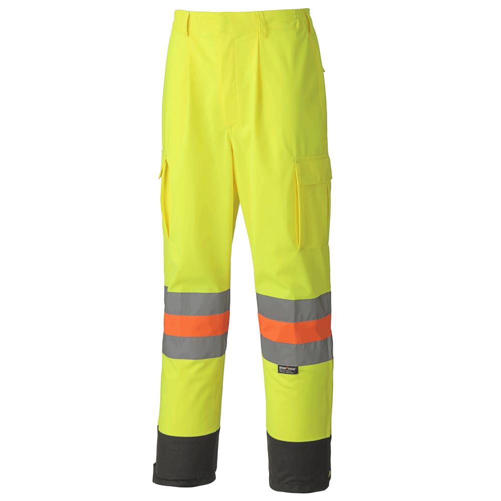Hi-Viz Breathable Traffic Safety Pants - Tricot Poly - MTQ Approved