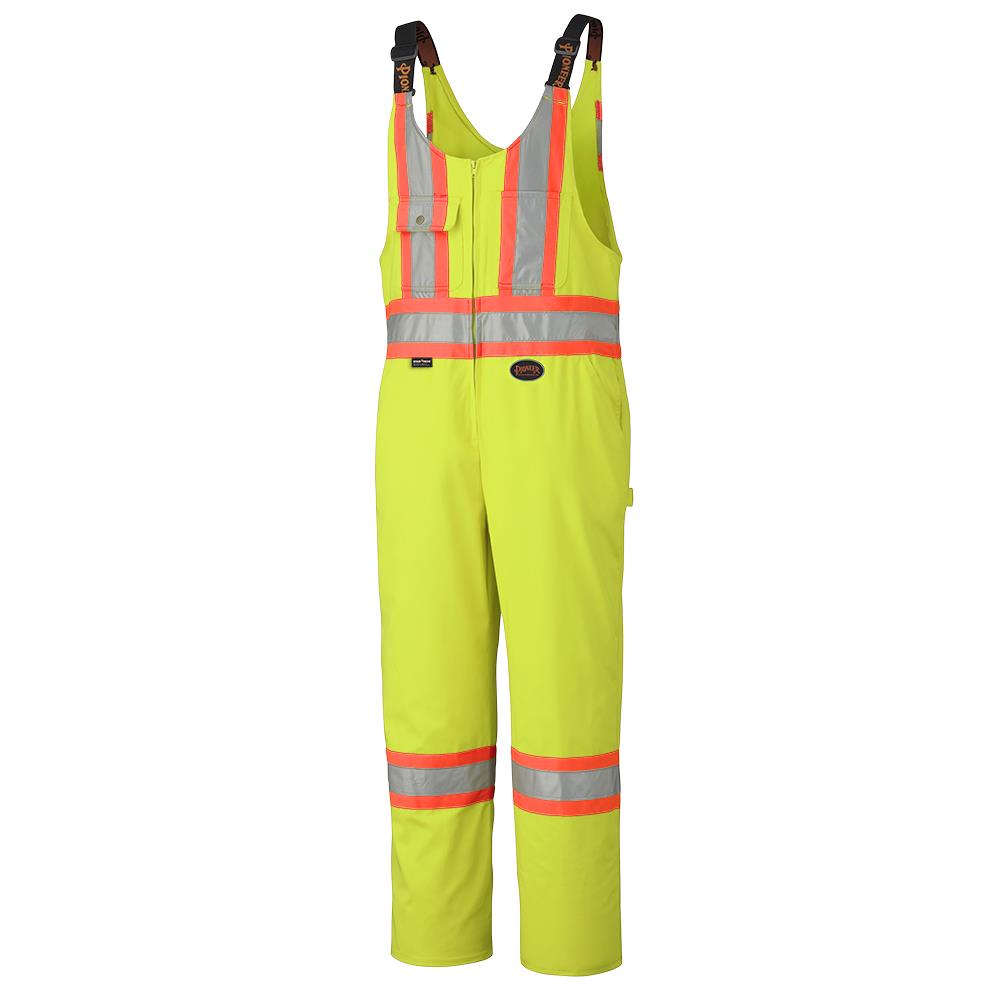 Hi-Viz Safety Overalls - Poly/Cotton - Tall - Yellow/Green