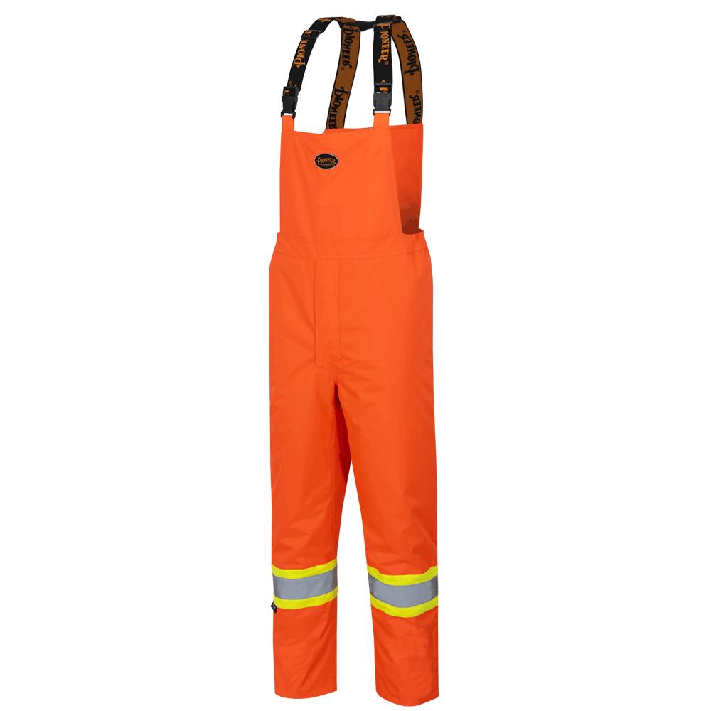 Hi-Viz “The Rock” 300D Oxford Polyester Insulated Bib Pants - Orange