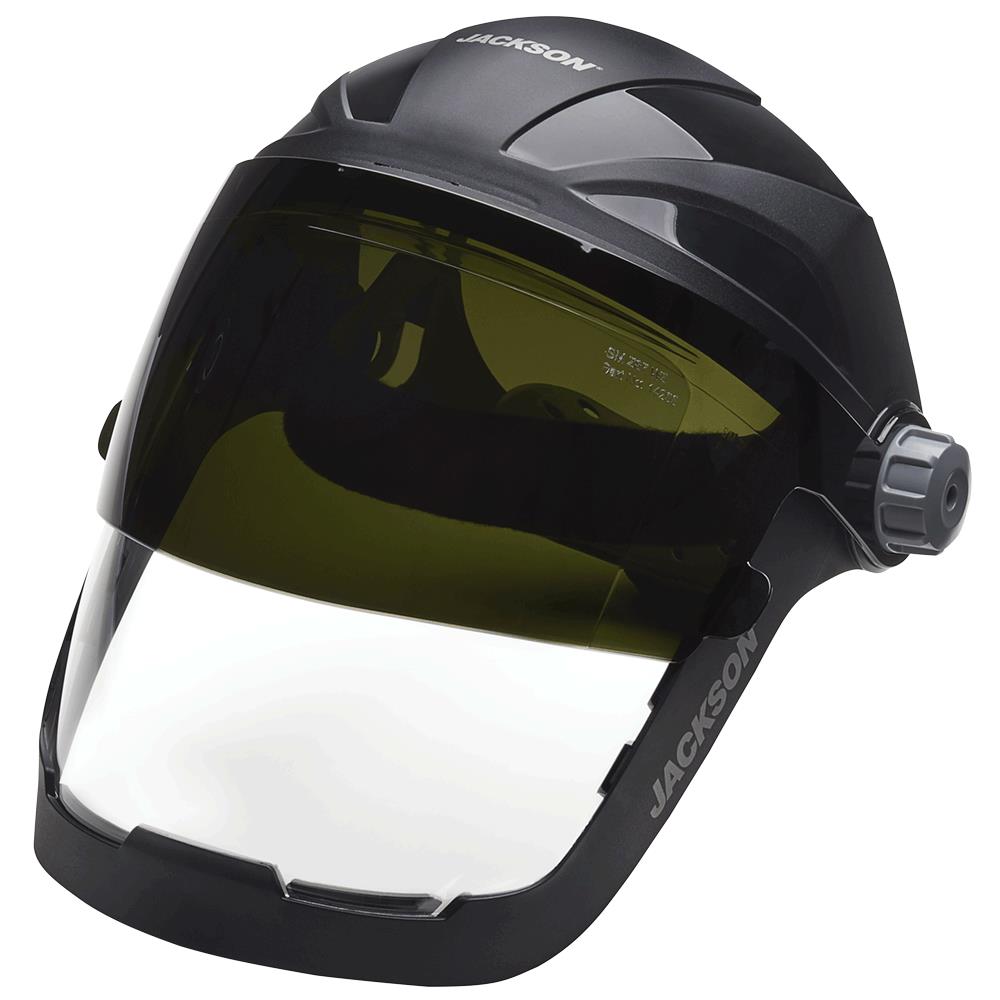 Quad™ 500 Series - 370 Speed Dial™ - Ratcheting Headgear with Shade 8 Flip-Up Window