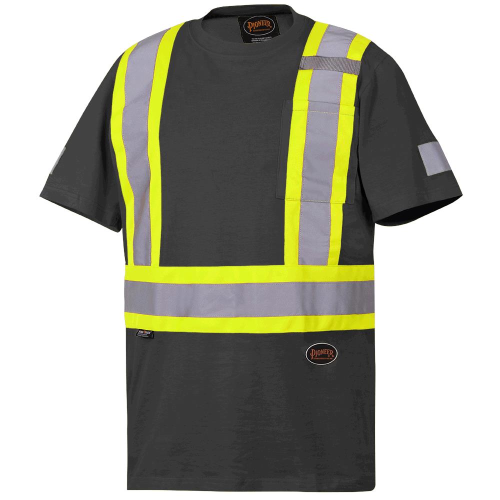 Safety T-Shirts - 100% Cotton - Black