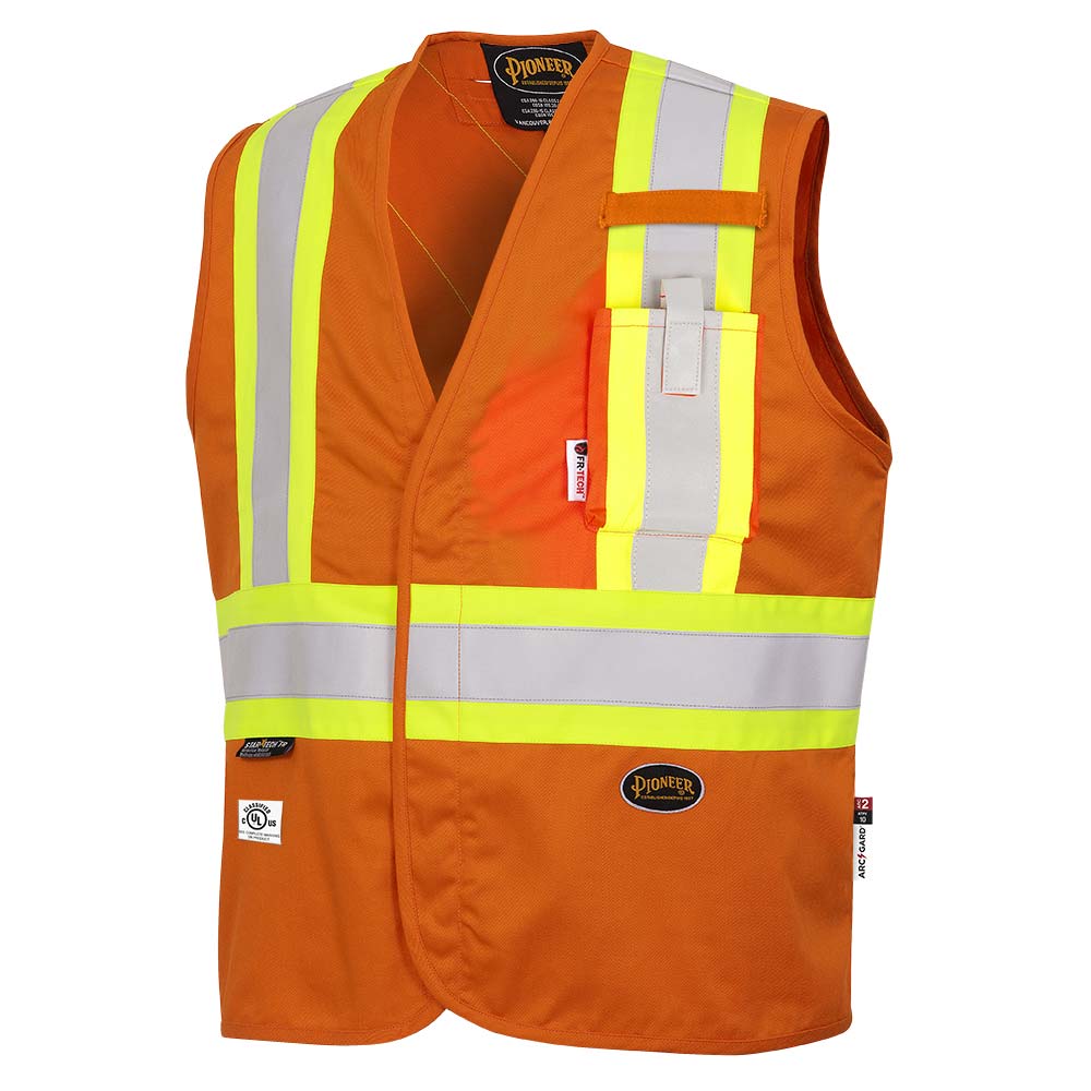 Safety Vests Flame Resistant Hi-Viz - Pioneer