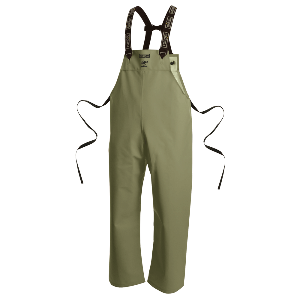 Snapper® Waterproof Bib Pants - PVC Coated Poly/Cotton