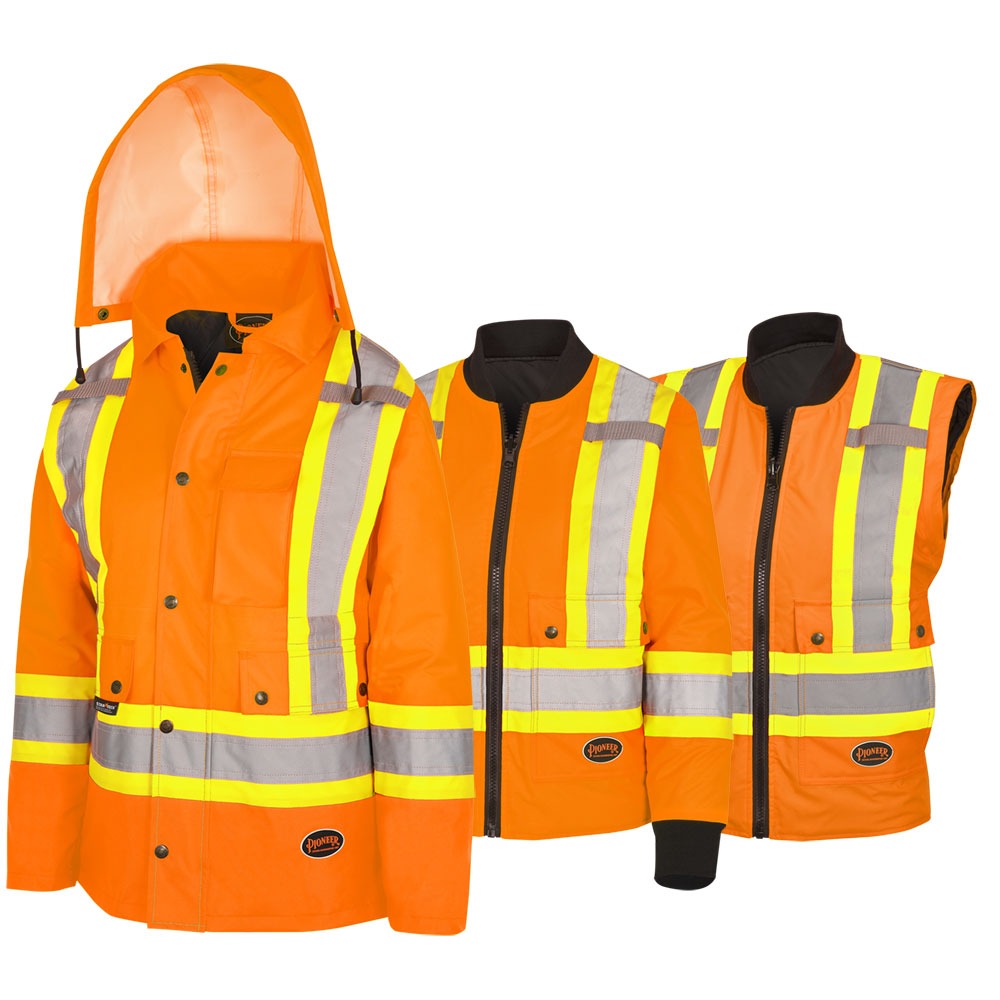 Waterproof 7-in-1 Safety Parkas - Pioneer