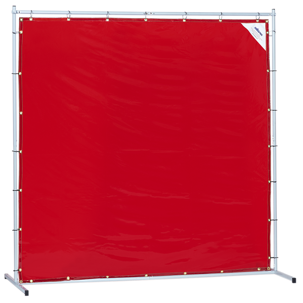 Welding Curtains with Frames - 6'x6'
